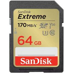 Memorijska kartica SANDISK Extreme PLUS 32GB SDXC (brzina čitanja/pisanja 170MB/s i 80MB/s, UHS-I, Class 10, U3, V30)