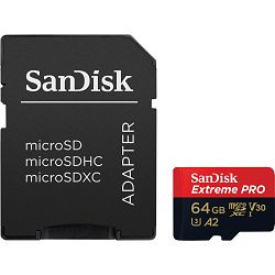 Memorijska kartica Micro SDXC Extreme PRO SanDisk 64 GB SANMC-64_EXPRO