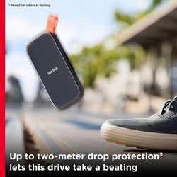 SSD Prijenosni SanDisk 1 TB (brzina čitanja: 800 MB/s, USB-C, USB 3.2 Gen 2)