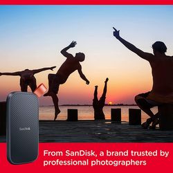 SSD Prijenosni SanDisk 2 TB (brzina čitanja: 800 MB/s, USB-C, USB 3.2 Gen 2)