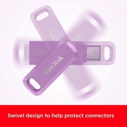 USB Stick SANDISK Ultra Dual Drive Go Type-C 128GB (400MB/s, Boja Lavande)