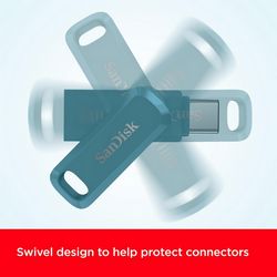 USB Stick SANDISK Ultra Dual Drive Go Type-C 400MB/s (256GB, Plava)