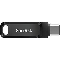 USB memorija Ultra Dual Drive Go USB Type C SanDisk 512 GB (3.1 / 3.0, brzina čitanja: do 150 MB/s crna boja)