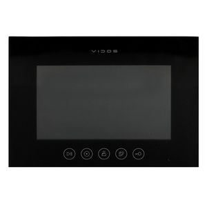 WiFi video door phone monitor VIDOS X M11B-X 7" screen LCD TFT 1024x600px Black