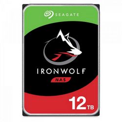 Tvrdi disk Seagate 12 TB (IronWolf, NAS, 7200 rpm, SATA 3, 256 MB cache)