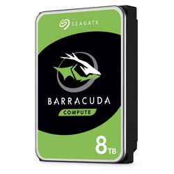 Tvrdi disk Seagate 8 TB (BarraCuda, 3.5 inča, SATA3 6GB/s, 256 MB cache, 5400 rpm)