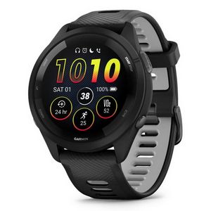 Garmin Forerunner 265 3.3 cm (1.3") AMOLED 46 mm Digital 416 x 416 pixels Touchscreen Black Wi-Fi GPS (satellite)