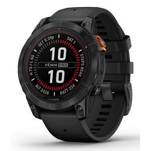 Garmin fēnix 7 Pro Solar Edition 3.3 cm (1.3") MIP 47 mm Digital 260 x 260 pixels Touchscreen Black, Grey Wi-Fi GPS (satellite)
