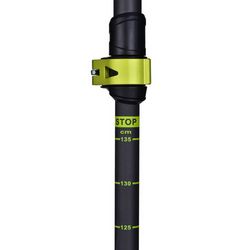 Planinarski štapovi Viking Carbo Lite Trekking Poles (crno/limeta)
