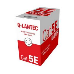 Mrežni kabel A-LAN KIU5PVC305NC 305 m Cat5e U/UTP (UTP) Sivi