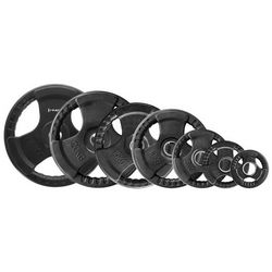 OLYMPIC SIZE RUBBERISED WEIGHT PLATE 10 KG HMS TOK10
