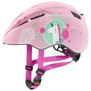 Kask rowerowy dziecięcy UVEX Kid 2 CC 46-52cm, pink unicorn matt