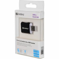 Adapter Sound Link USB na Sandberg
