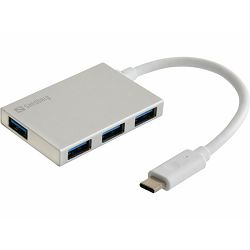 Hub USB-C na 4xUSB 3.0 Sandberg