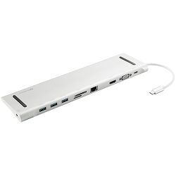 Priključna stanica za prijenosna računala USB-C 10 in 1 Sandberg