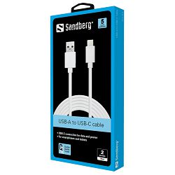 Kabel Sandberg s USB-C 3.1 na USB-A 3.0, 2 metra