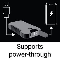 Prijenosna baterija Sandberg Survivor Powerbank 30000 PowerDelivery 45W s LED svjetiljkom