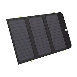Solarni punjač-panel SANDBERG 21W 2xUSB+USB-C s ugrađenom baterijom od 10.000 mAh