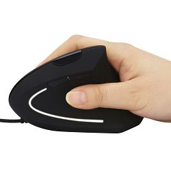 Vertikalna ergonomska miša Wired Vertical Sandberg