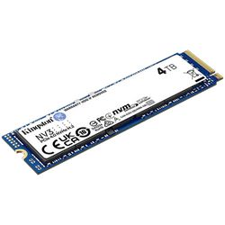 Kingston SSD 4TB NV3 M.2 2280 PCIe 4.0 NVMe SSD, EAN: 740617346602