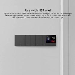 Pametni zidni Wi-Fi prekidač SONOFF M5-1C-80, single