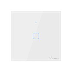 Pametni zidni prekidač SONOFF Wi-Fi + RF433 single T1EU1C-TX