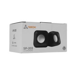 ZVUČNICI SBOX SP-203 crni