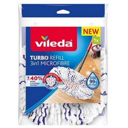 Nastavak za mop VILEDA TURBO 3in1 Microfiber (1 komad bijeli)