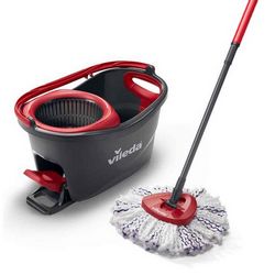 Rotirajući mop VILEDA TURBO 3in1 Microfibre (crno-crveni)
