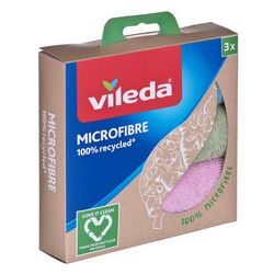 Krpa za čišćenje VILEDA Microfibre 100% Recycled - 3 kom