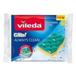 Spužva za pranje suđa VILEDA Glitzi Always Clean 2kom