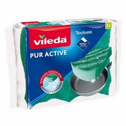 Spužva za pranje suđa VILEDA Pur Active 116509 2kom