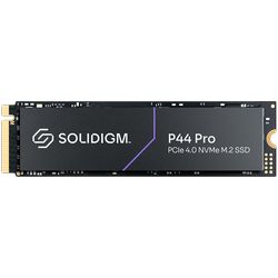 Solidigm™ P44 Pro Series (1.0TB, M.2 80mm PCIe x4, 3D4, QLC) Generic Single Pack, MM# AA000006P, EAN: 840307300317