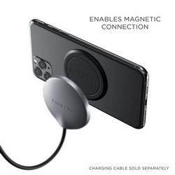 Satechi Magnetic Sticker for iPhone 11/12 - crna
