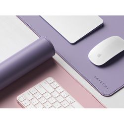 Satechi dual sided Eco-leather Deskmate - Pink/Purple
