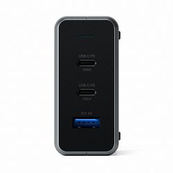 Satechi USB-C PD Compact GAN Charger 100W 1xUSB-C PD,2xUSB-C PD,1xUSB-C PD,1xUSB-A,2x USB-C PD