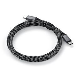 Satechi USB-C to USB-C 100W Braided Charging 2m Cable - Grey