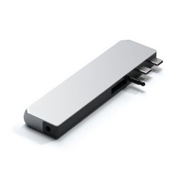 Satechi Pro Hub Max (1xUSB4,1x HDMI 4K 60Hz,1xUSB-A3.0,1x micro/SD,1xEthernet,1xUSB-C,1xAudio) - Silver
