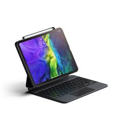 Satechi Vegan-Leather Magnetic Case For iPad Pro 11inch - crna
