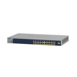 Upravljan mrežni prekidač NETGEAR GS724TPv3 (siva, Gigabit Ethernet 10/100/1000, Power over Ethernet (PoE))
