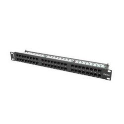 Patch panel Lanberg PPU5-1048-B 1U