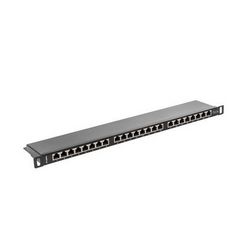 Patch panel Lanberg 24 porta 0.5U CAT.5E FTP crni