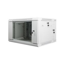 Zidni ormar LANBERG WF02-6606-10S (6U, 19") sivi
