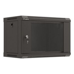 Lanberg WF03-5306-10B rack cabinet 6U Wall mounted rack Black