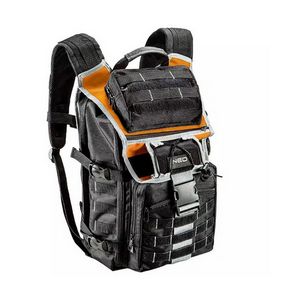 Ruksak za alate NEO TOOLS s 4 vanjska i 18 unutarnja džepa, podesive naramenice (model: assembler backpack)