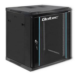 Mrežni ormar QOLTEC (19", 12U, 600x635x600)