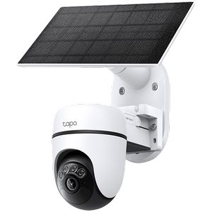 Solar-Powered Pan/Tilt Security Camera Kit