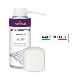 Stisnuti zrak za čišćenje TECNOWARE, 400ml (Transparentna)