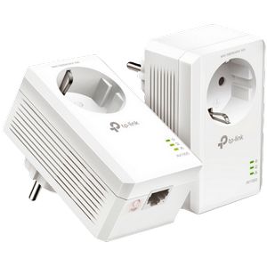 Powerline adapter TP-LINK AV1000 TL-PA7017P KIT, dodatna strujna utičnica AV2, G-LAN, duplo pakiranje