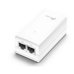 TP-Link Gigabit Passive PoE adapter 24VDCr,2 x 10/100/1000Mbps RJ45 Port, Plug & Play